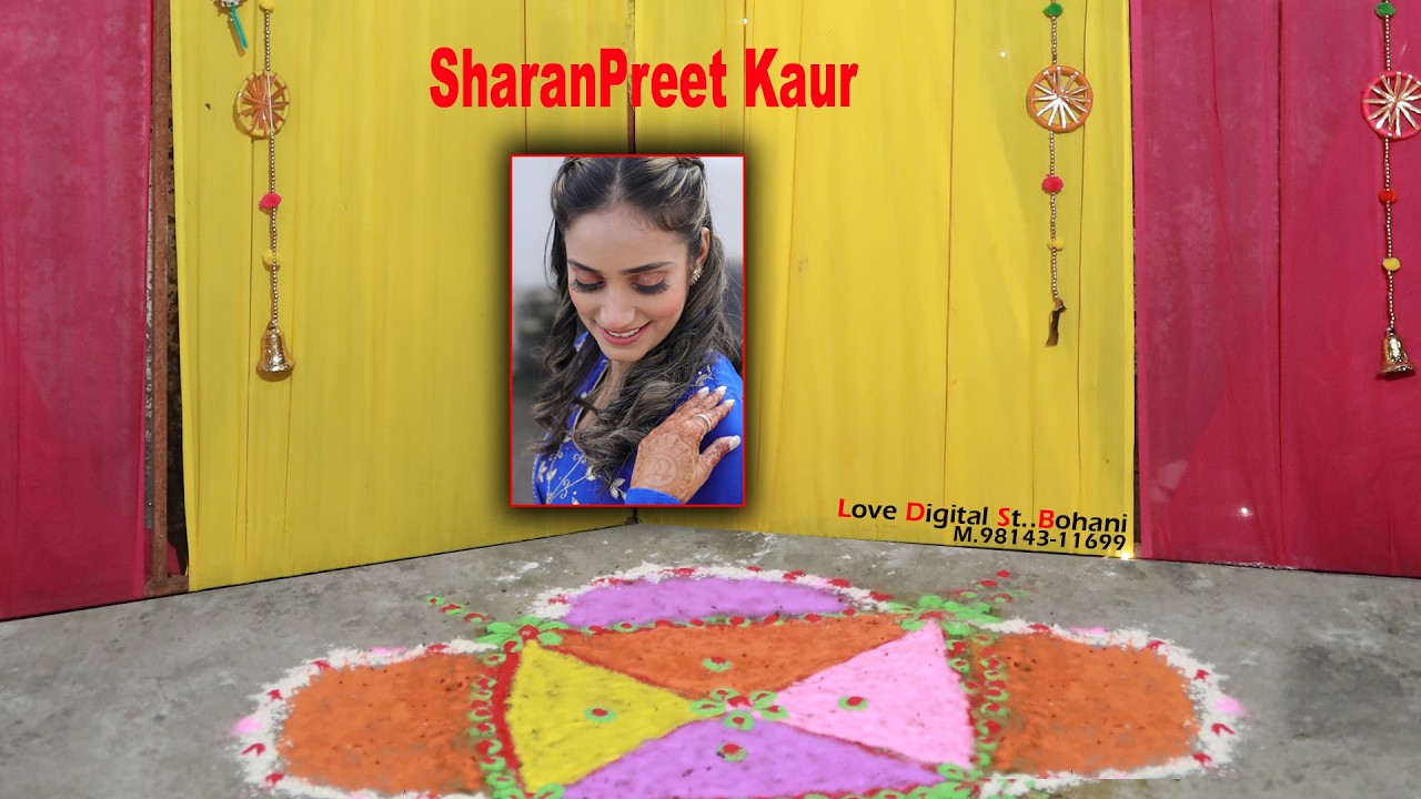 1st Vatna Of SHARANPREET KAUR Vill. Isherwal (Jal.) Live By Love Digital Studio Bohani M.98143-11699