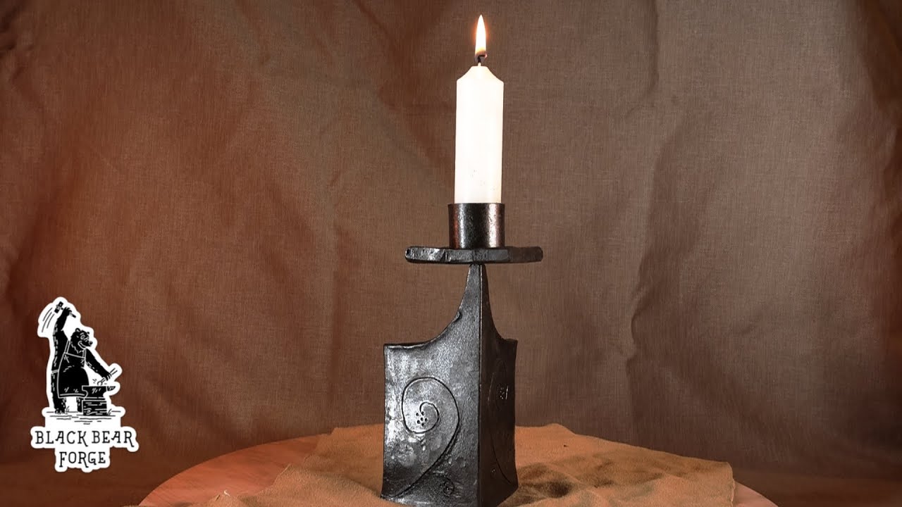 Contemporary Angle Iron Candle holder