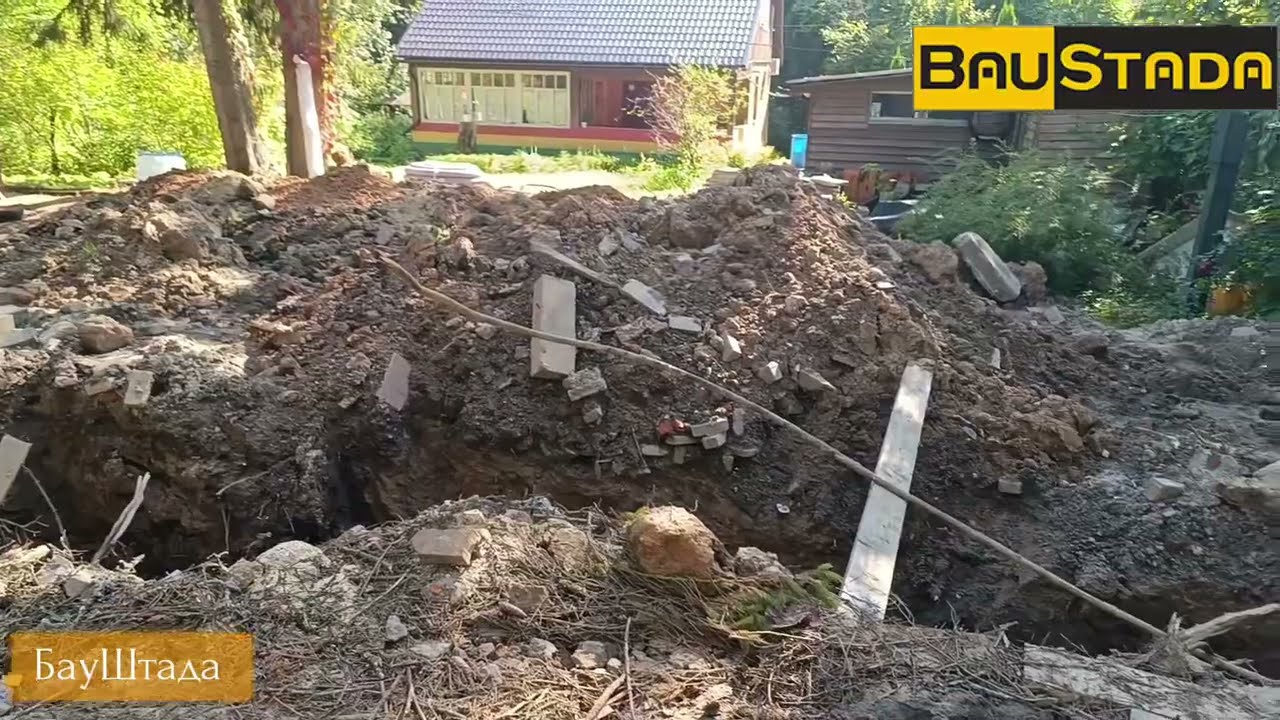 Дренаж вокруг дома под ключ 
