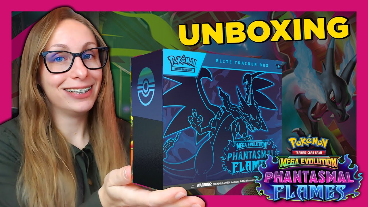 Elite Trainer Box Phantasmal Flames 🔥 Fogo Fantasmagórico | Pokémon TCG