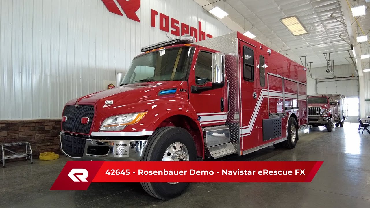 42645 - Rosenbauer Demo - Navistar eRescue FX