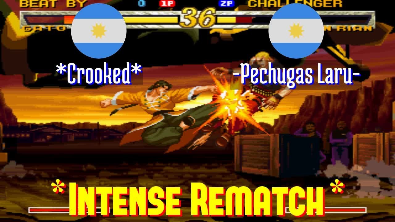 FT5 @garou: *Crooked* (AR) vs -Pechugas Laru- (AR) [Garou Mark of the Wolves Fightcade] Feb 10