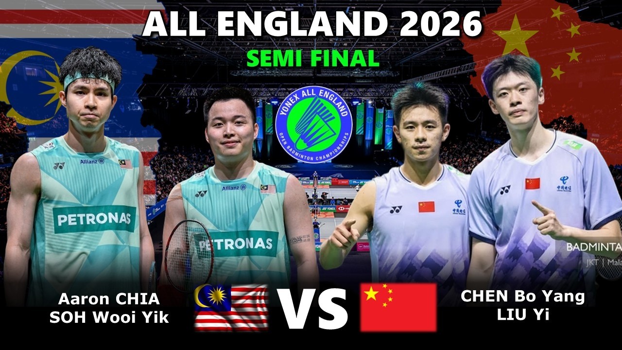 ABSOLUTELY AMAZING‼️Aaron CHIA / SOH Wooi Yik vs CHEN / LIU | All England Open 2026 Badminton