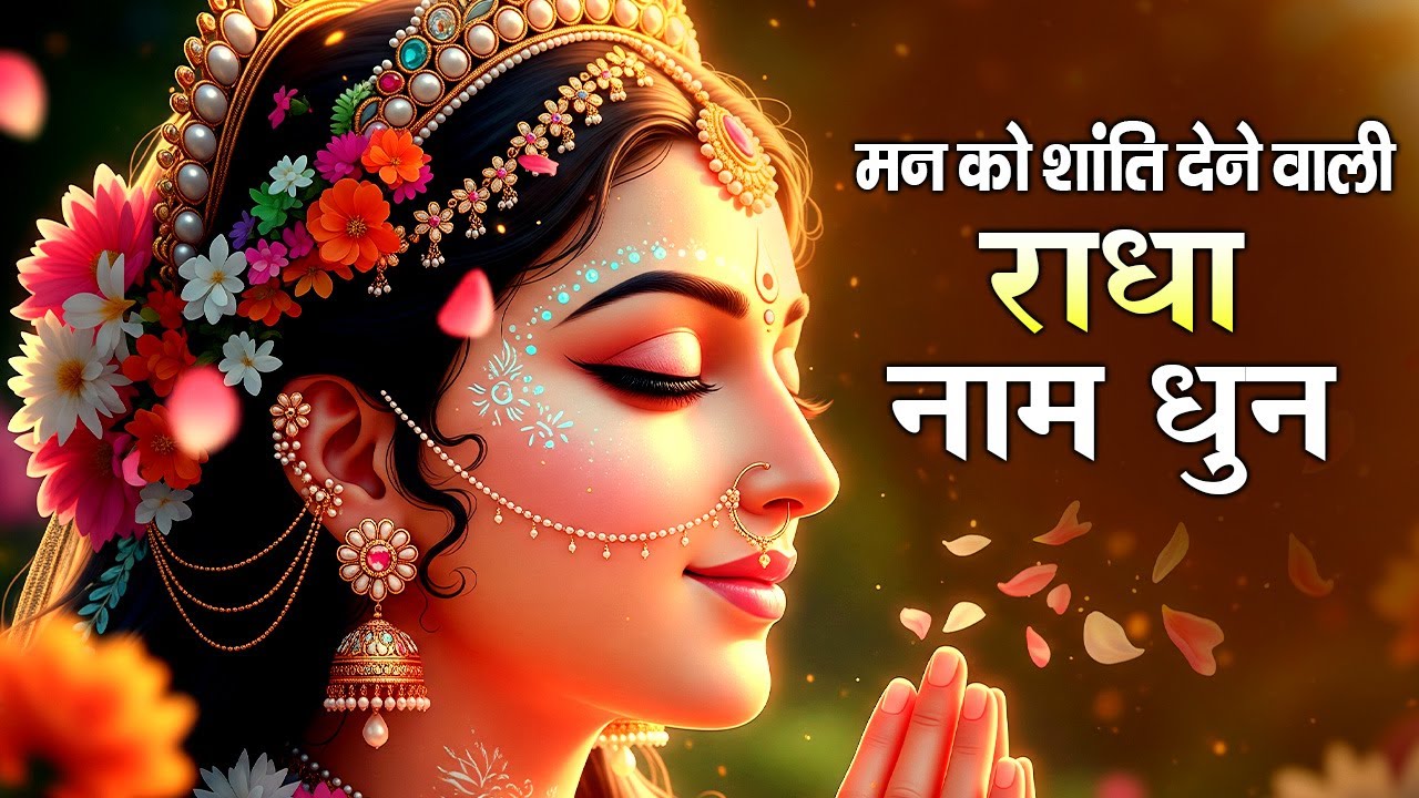अखंड श्री राधा नाम जप 1008 Times | Divine Radha Naam Dhun | Spiritual Chanting #radhanamejaap