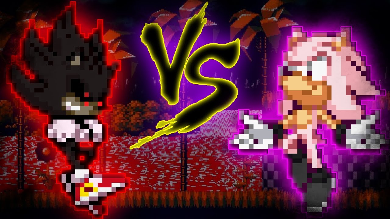 Sonic.ExE V3 VS Sonic Black V3 (MUGEN Sprite Battle) Requested By ‪@farrel1259