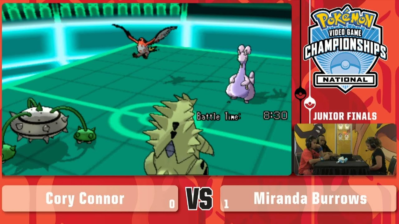 Pokemon 2014 Championship US National Qualifier VG Junior Final - Cory Connor vs Miranda Burrows