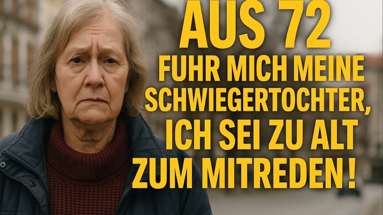 😡 „Sie haben meine Stimme vom Familientisch verbannt… nur weil ich 72 war!“
