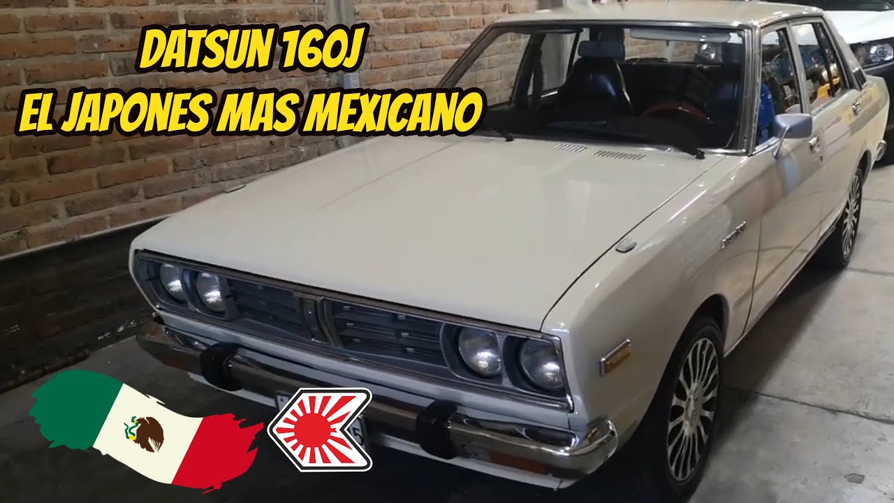 Datsun 160J modelo 80  auto japones mas querido en Mexico
