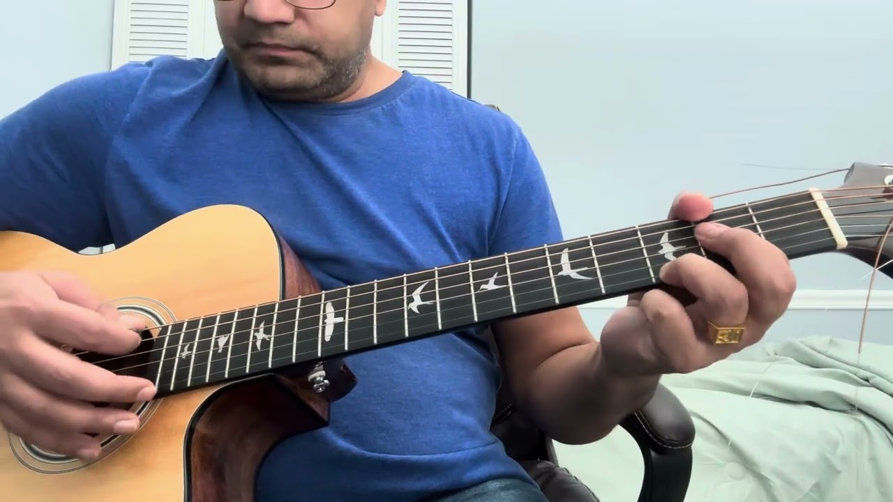 A Major Scale Bata Major | Minor | 7th | Suspended Chords Kasari Jhikne- Guitar Lesson (CC)