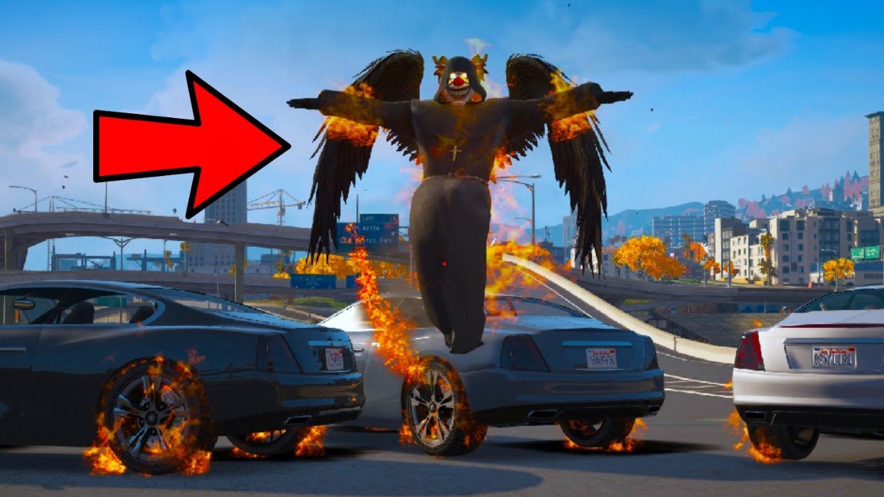 EL PAYASO SANTA VS EL PAYASO de FUEGO VILORIO RD 🤡 Gta V Rp