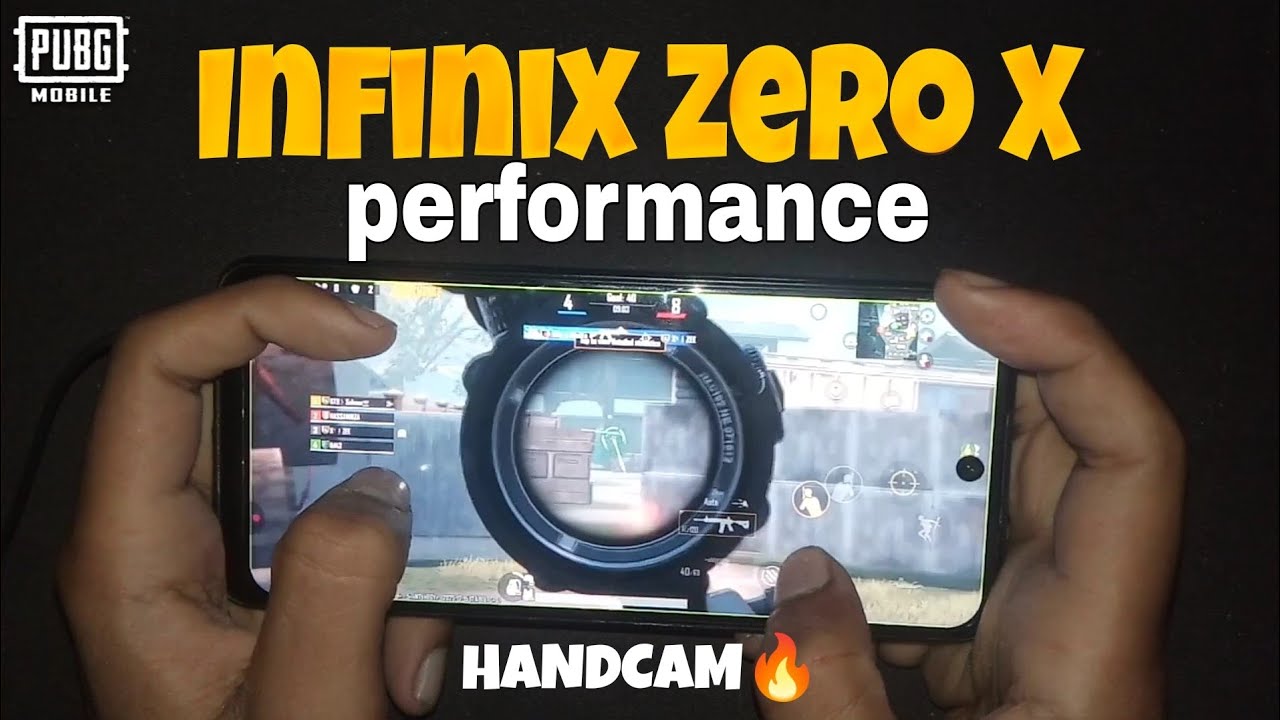 😈Infinix Zero X Performance with 40fps🤯 with Handcam gameplay in 2025