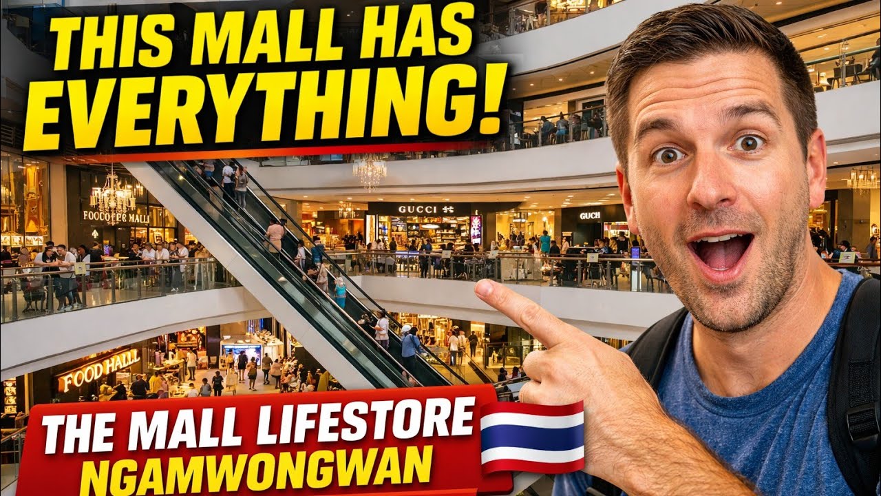 This Mall Has EVERYTHING! 🇹🇭 | The Mall Lifestore Ngamwongwan Full Tour (Thailand)