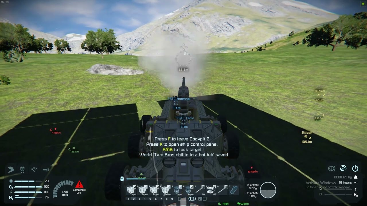 Space Engineers - Testing the Assault cannon! (3 Tests)