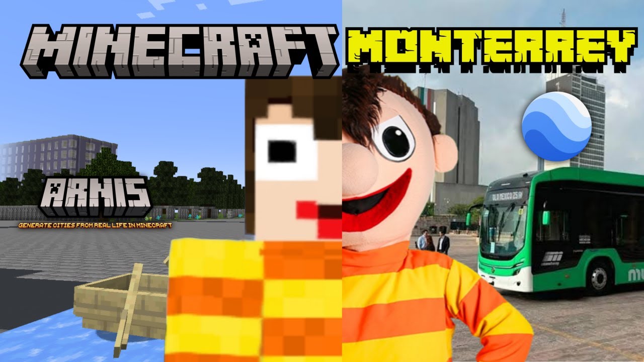ESTE PROGRAMA recrea la CIUDAD DE MONTERREY en MINECRAFT