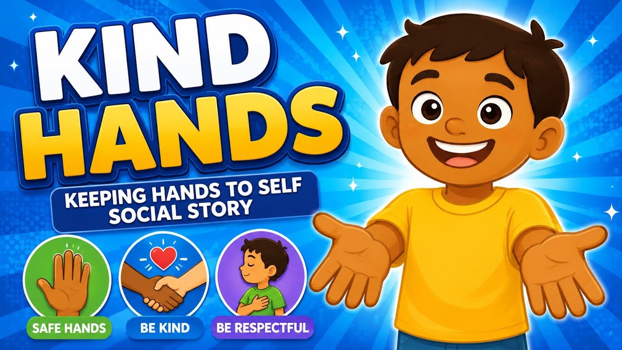  Keeping Hands To Self | Social Story 