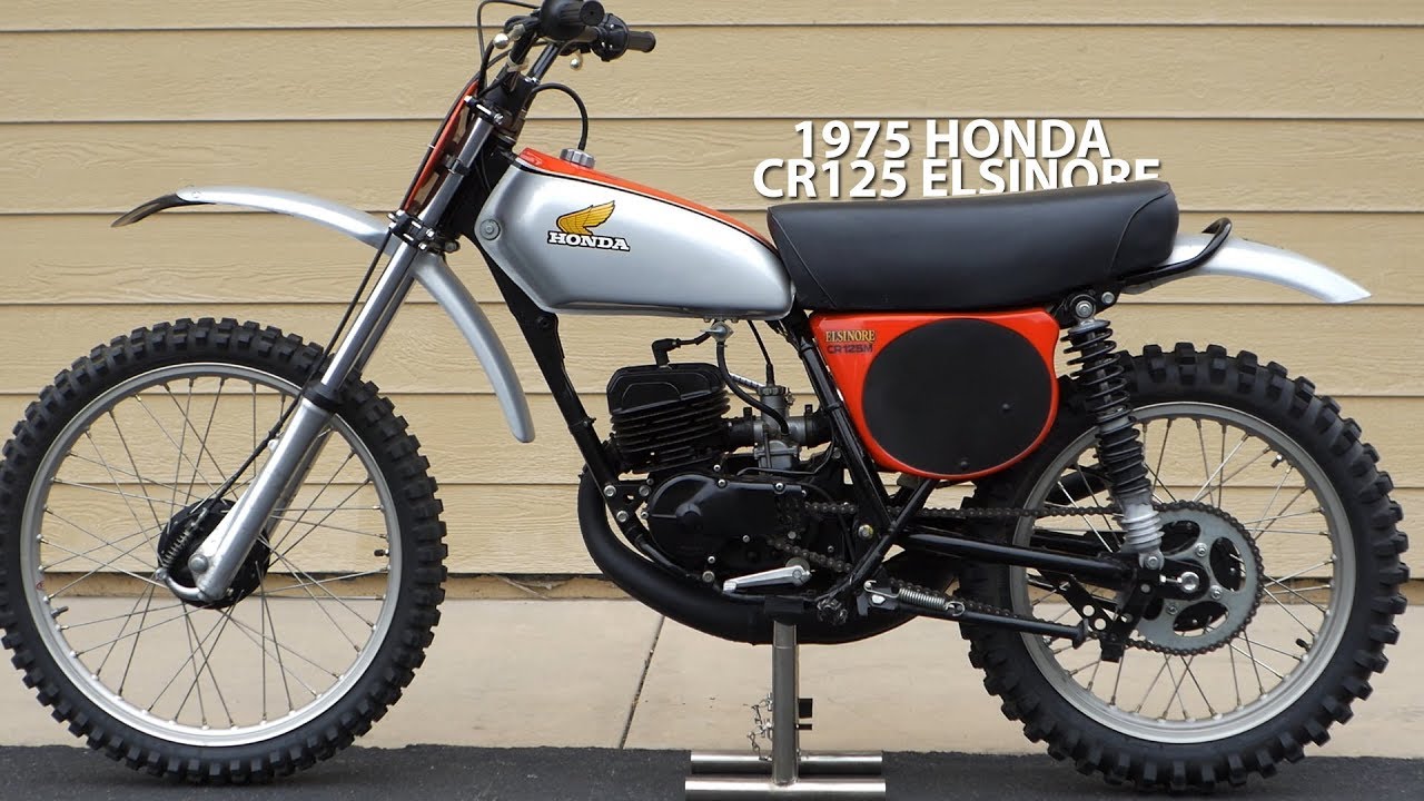 1975 Honda CR125 Elsinore - Tom White's Museum