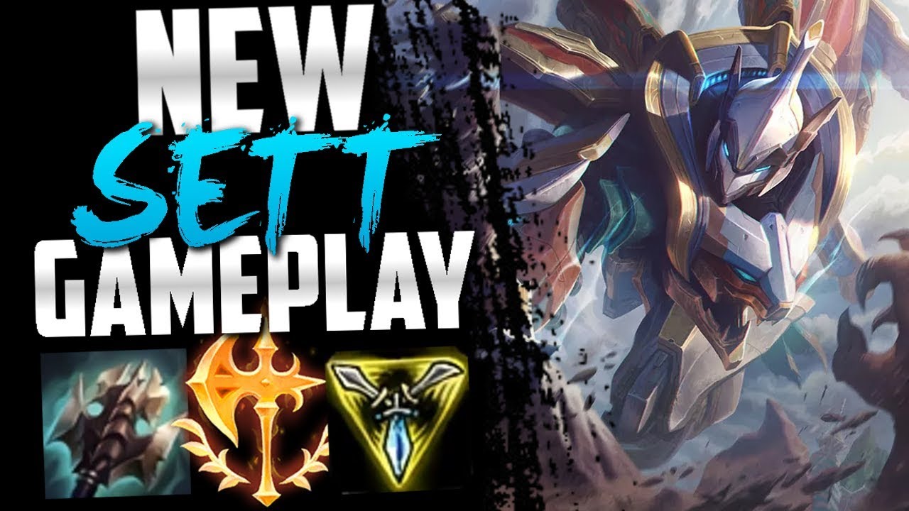 New Champion Sett Mid Lane Gameplay!