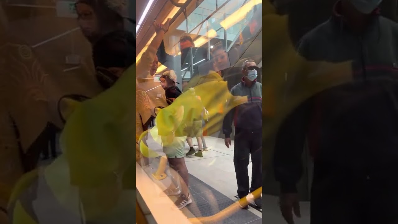 First ever train to Perth Airport