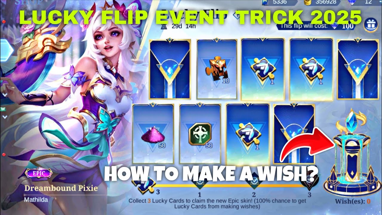 TRICK MATHILDA LUCKY FLIP EVENT 2025 MLBB | MOBILE LEGENDS BANG BANG