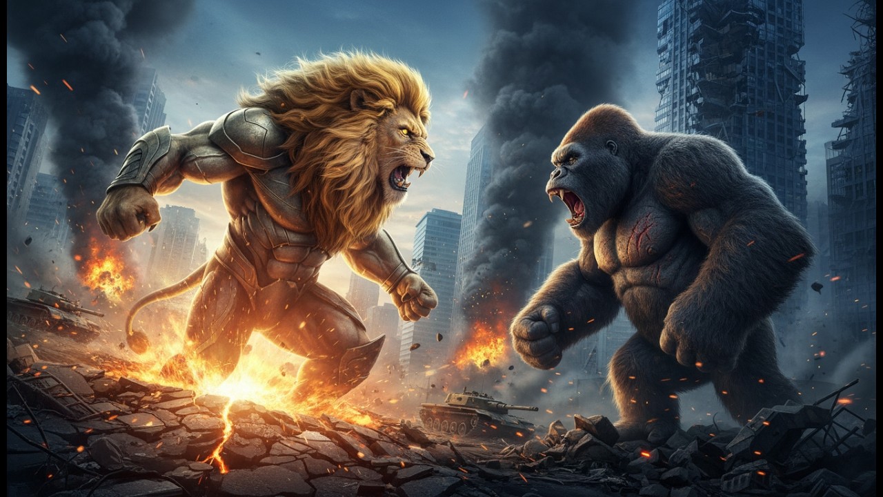 Rise From The Deep: Leos The Lion-Man vs. The Legend of Kong - Earth Shatters