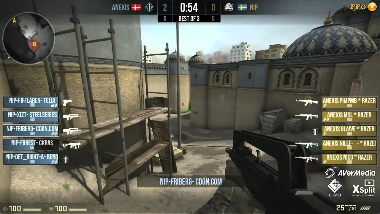 Fnatic FragOut - NiP vs Anexis