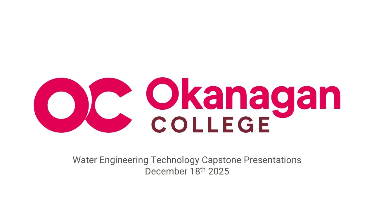 Water Engineering Technology Capstone Presentations, December 2025