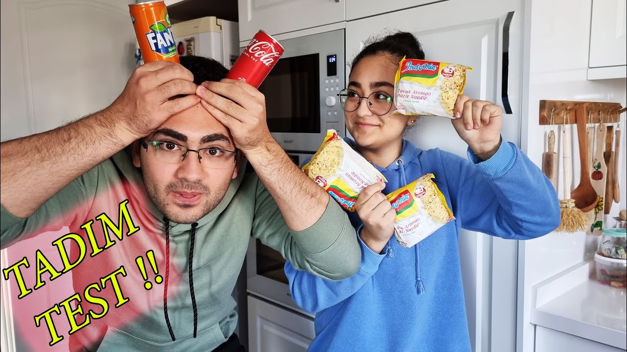COCA COLA VE FANTALI NOODLE PİŞİRDİK  VE TATTIK ! TADIMI ???