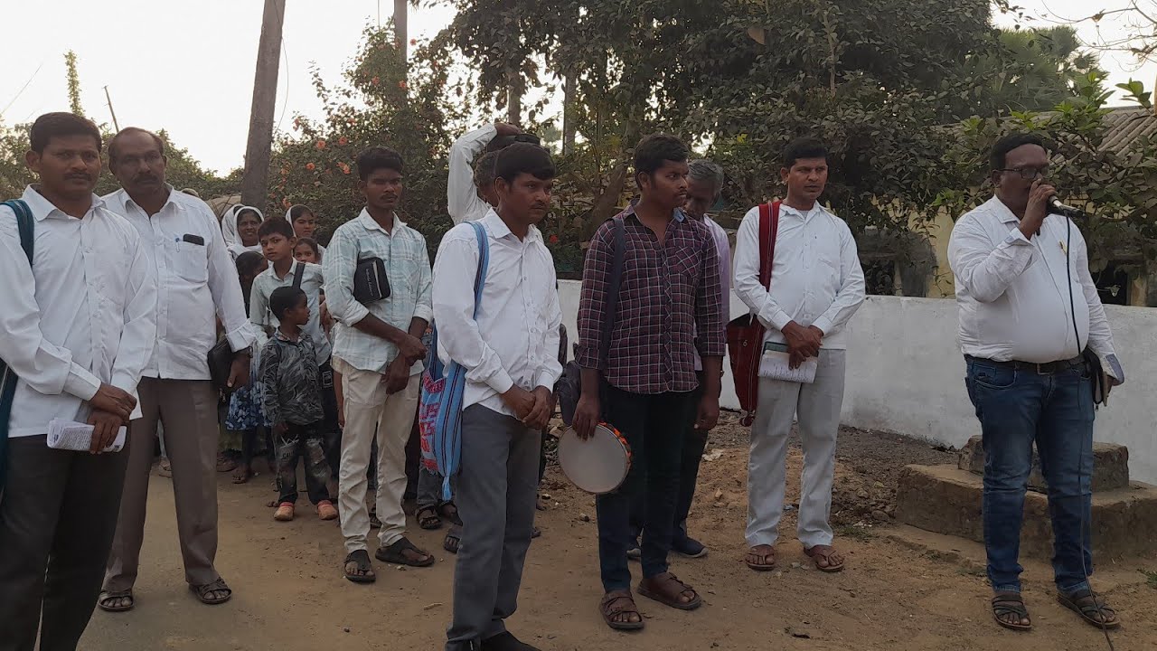 రక్షణ గూర్చిన సువార్త పెద్ద బండిరేవు గ్రామములలోసువార్త 