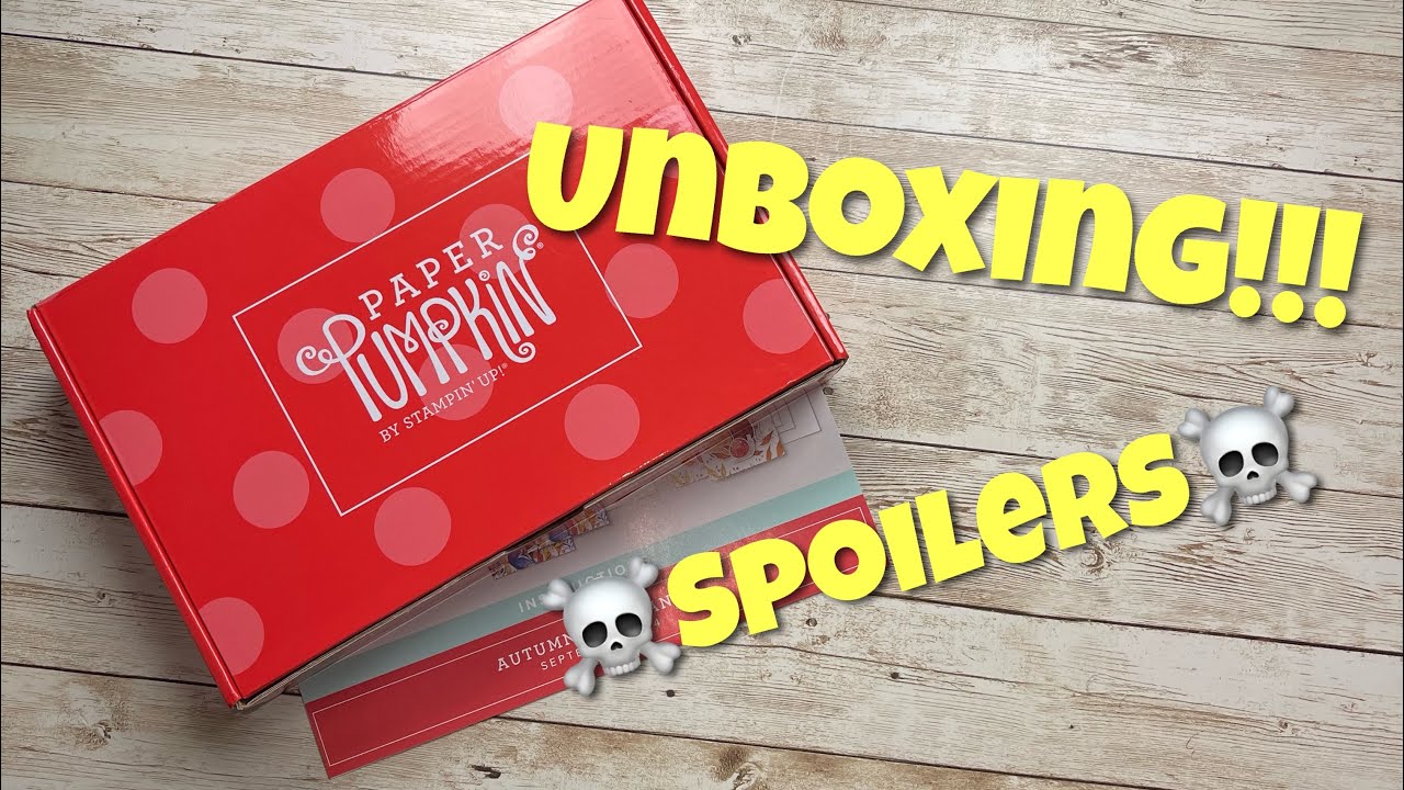 🍂 SPOILER ALERT:  September 2024 Paper Pumpkin Kit Unboxing - SO BEAUTIFUL!!
