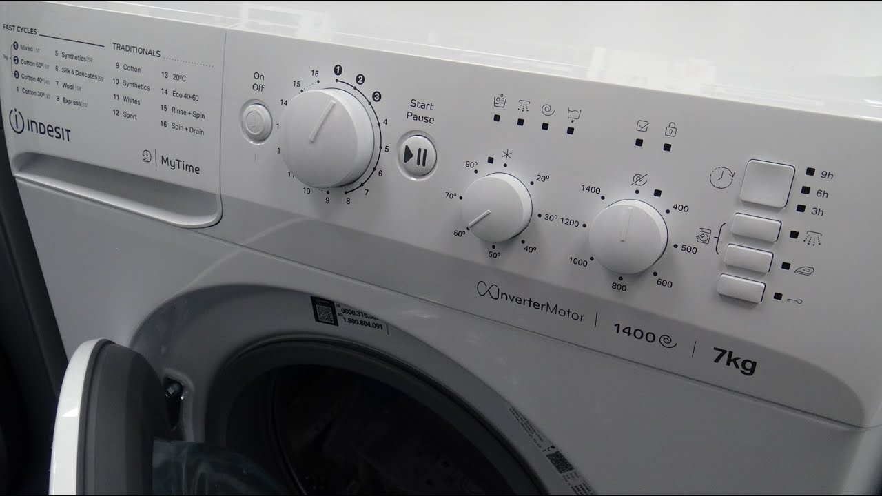 Indesit MTWC71485 1400 Spin 7Kg Washing Machine