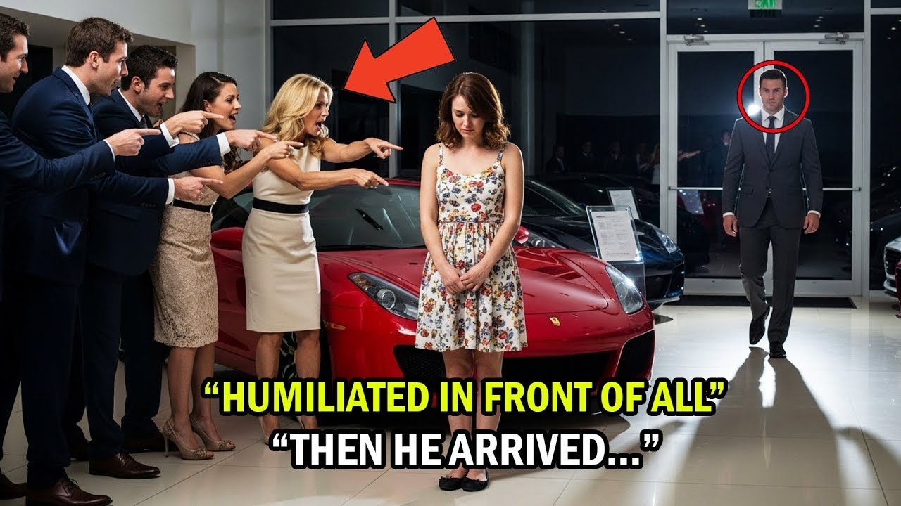 The Simple Woman Was Humiliated at the Car Show—Then Her Billionaire Husband Bought Every Car