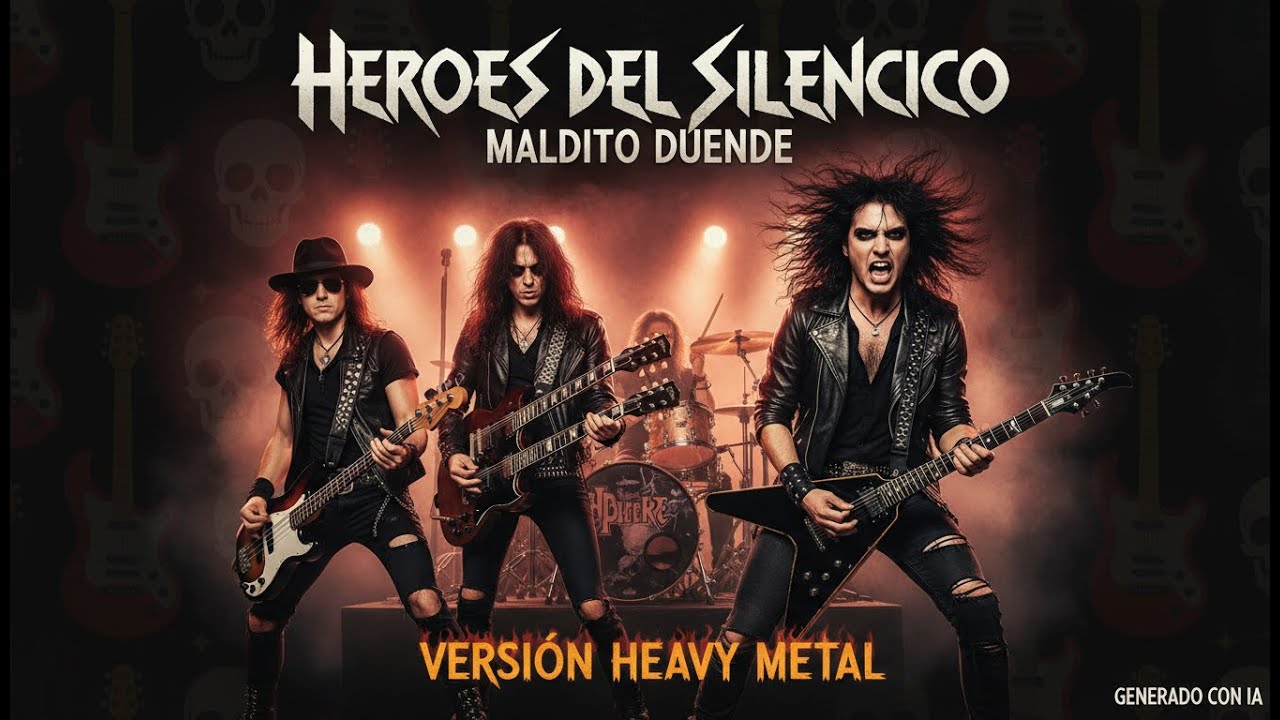 Héroes del Silencio - Maldito duende (1990's Heavy Metal IA Cover)
