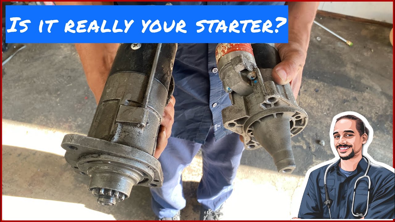How To Tell If A Starter Is Bad (How To Diagnose A Car That Won’t Start)  automotive cadillac srx