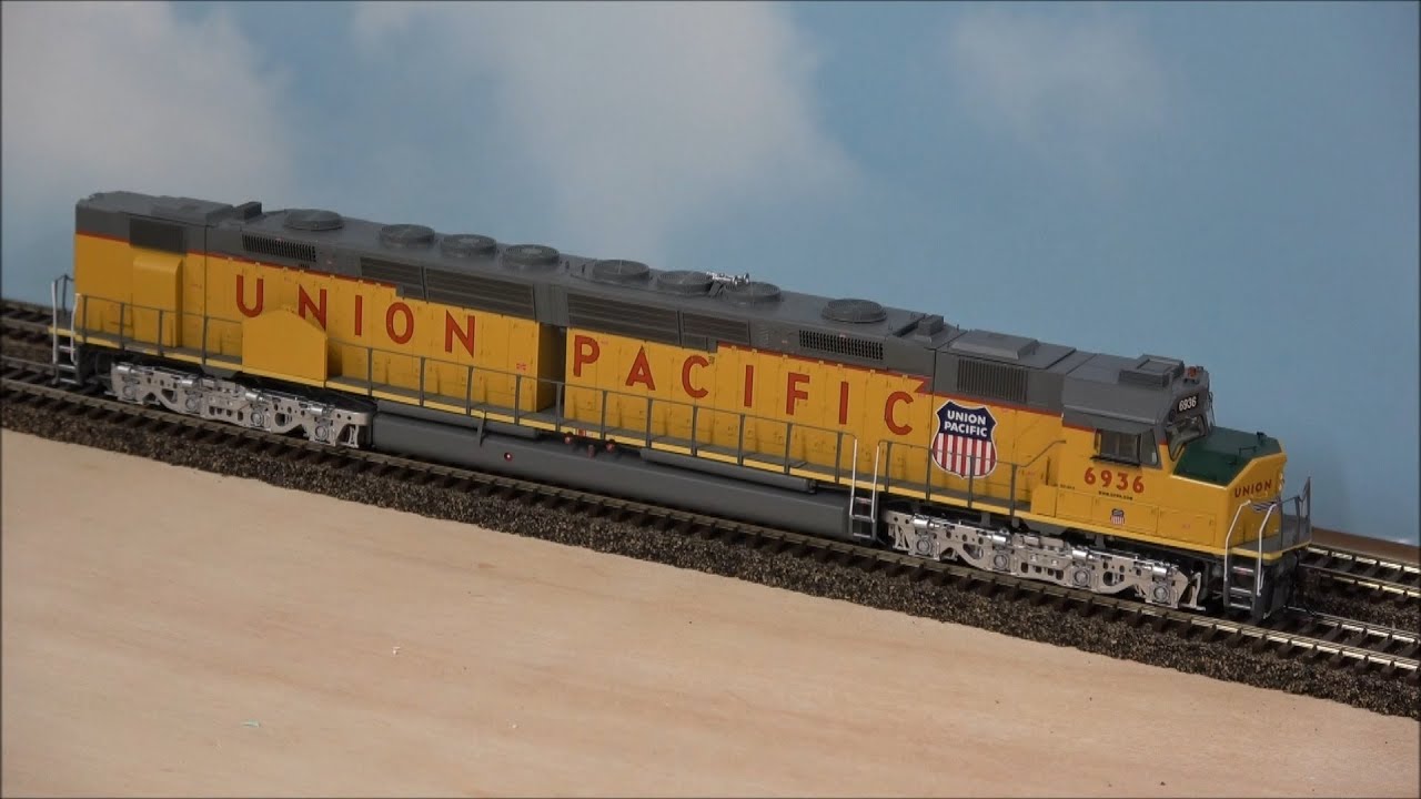 The Largest Diesel: Athearn Genesis HO DDA40X w/Tsunami2 #6936