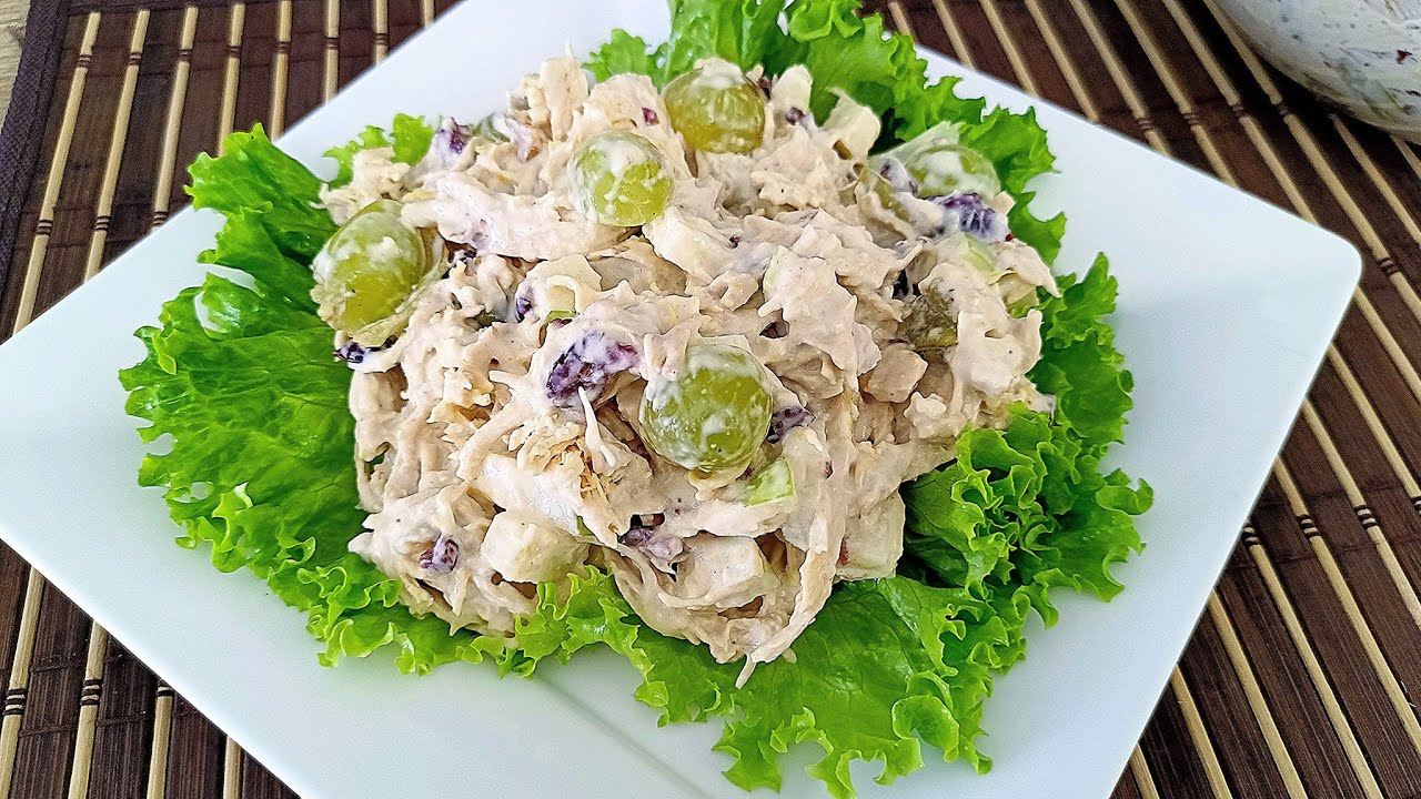 💥 The best chicken salad. Delicious, easy, and healthy! 🥗