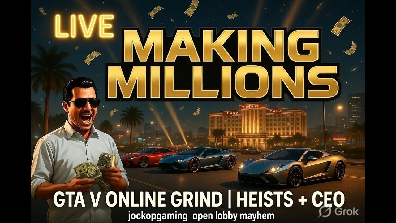 🔴 GTA V ONLINE LIVE | Pure Chaos in Los Santos 😂 | Grinding + Trolling | JOIN UP! 🇦🇺