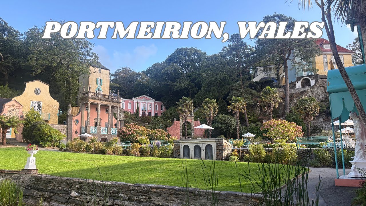 Motorhome Stay at Portmeirion 🚐 | Village Tour & Walk to Porthmadog