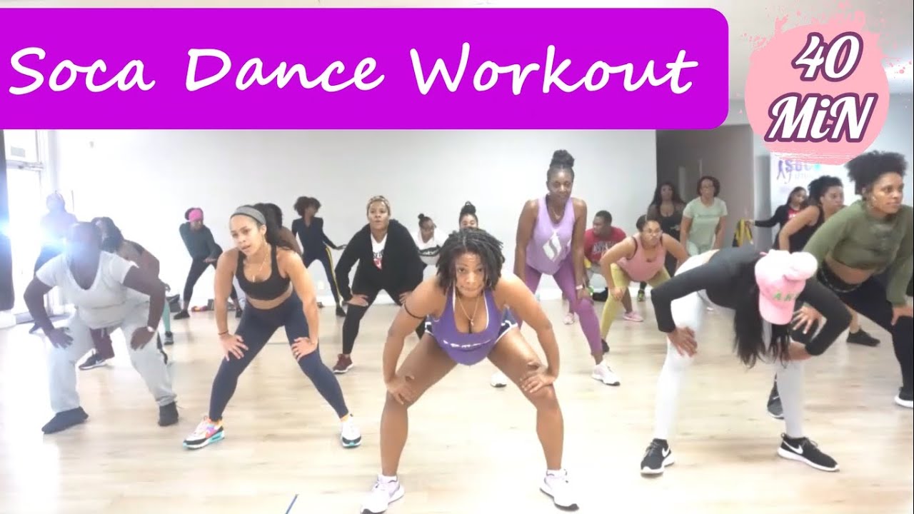 Soca Fitness | Dance Fitness | Cardio & Weights | 40 MIN