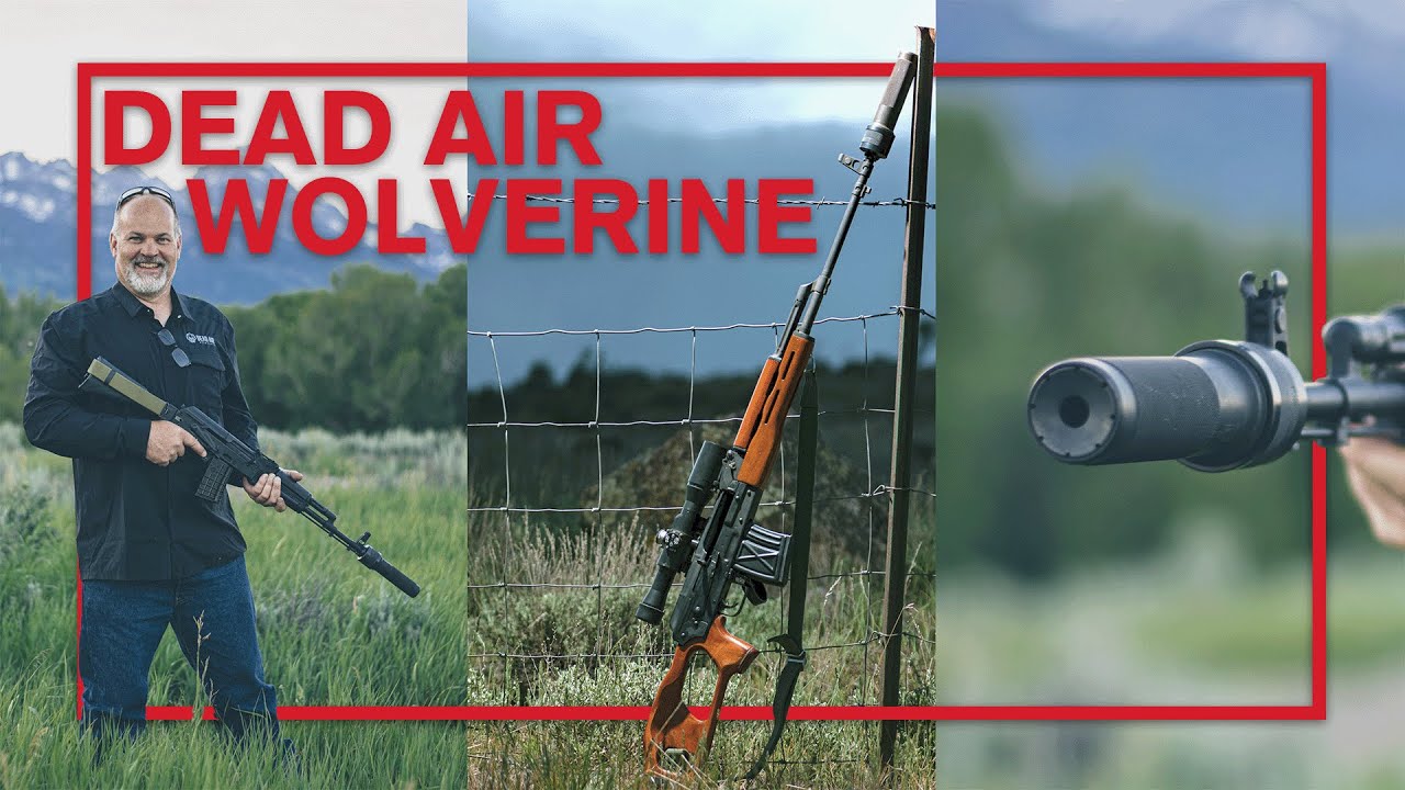Потрясающий глушитель для АК - Dead Air Wolverine