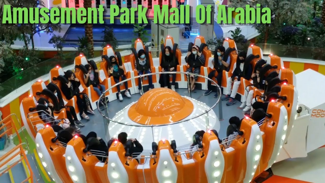 Amusement Park | Mall Of Arabia | Biggest Mall Of Jeddah | Saudi Arabia
