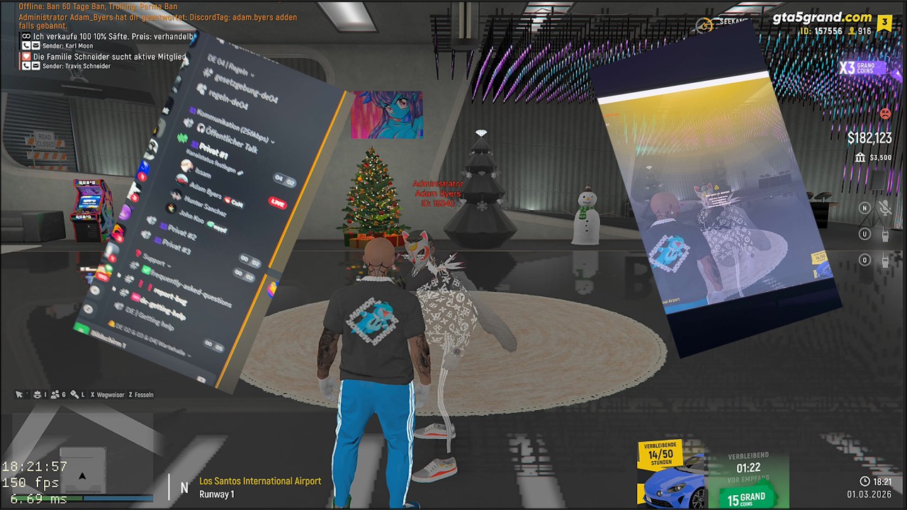 GRAND RP DE03 I PC CHECK POSITIV/BANNEVADING???