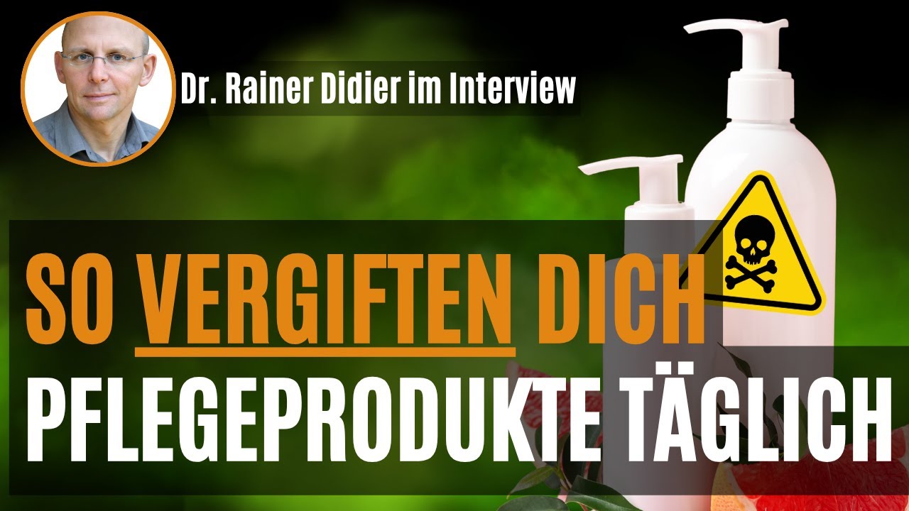 Wie du dich jeden Tag langsam vergiftest - Schadstoffe in Pflegeprodukten & Co.