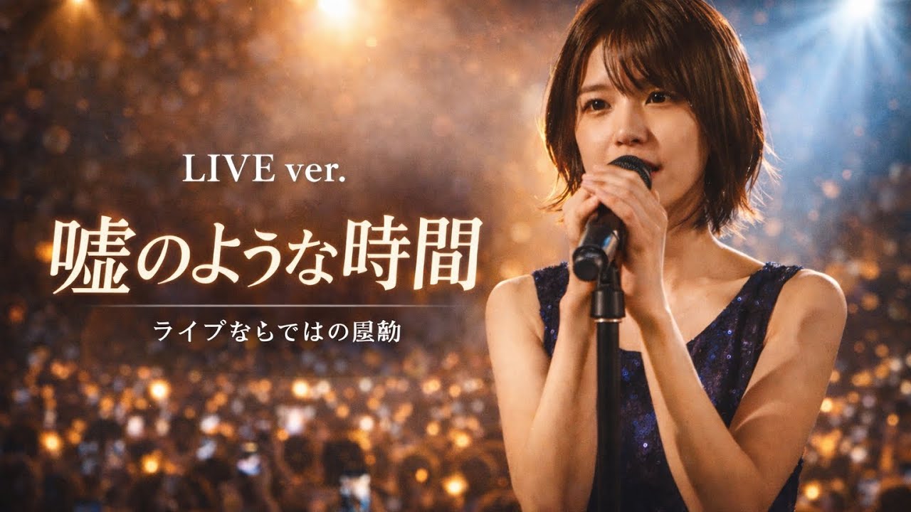 【ライブVersion】嘘のような時間 - ライブならではの感動