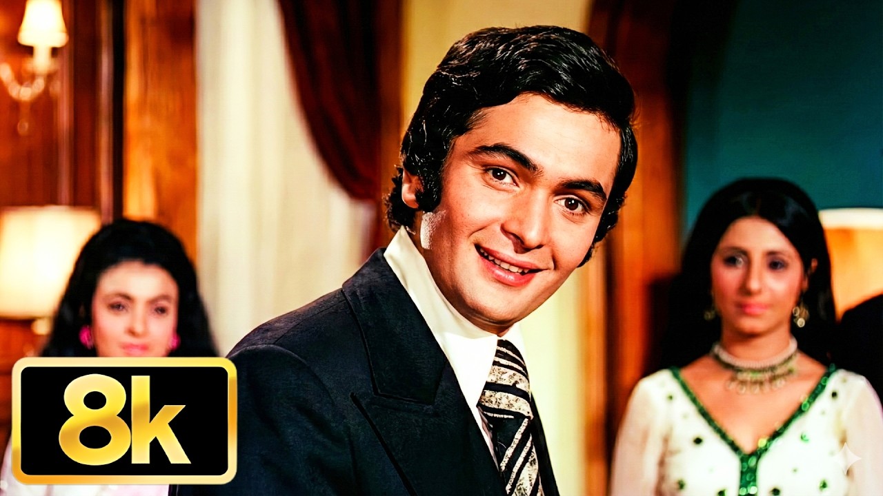 Main Shayar To Nahi 💖 8K Video Song  | Bobby | Rishi Kapoor, Aruna Irani | Shailendra Singh