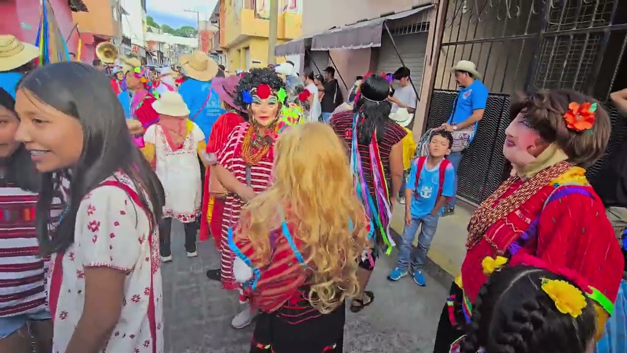 Comparsa Copala calle durango cuarto domingo de carnaval putleco 2026