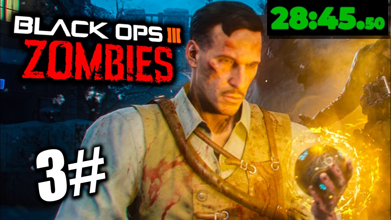 EP 03 - FAZENDO SPEEDRUN EM TODOS OS MAPAS DO BO3 ZOMBIES
