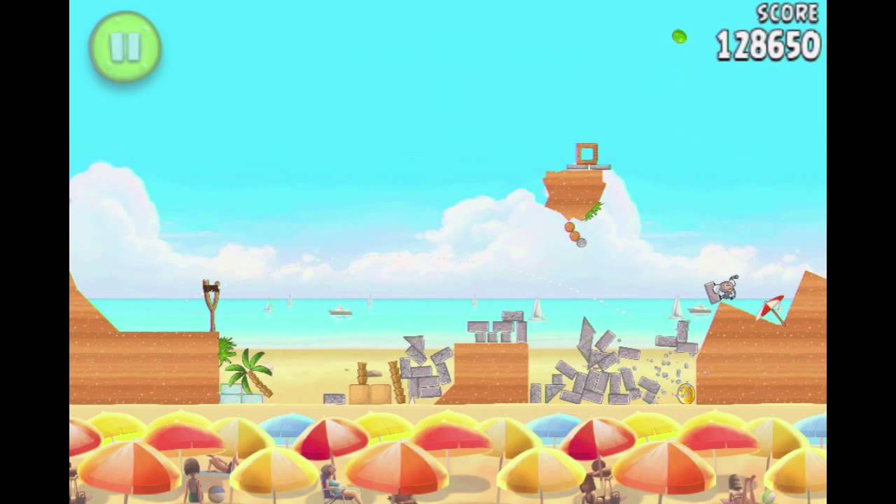 Angry Birds Rio All 15 Hidden Golden Watermelons