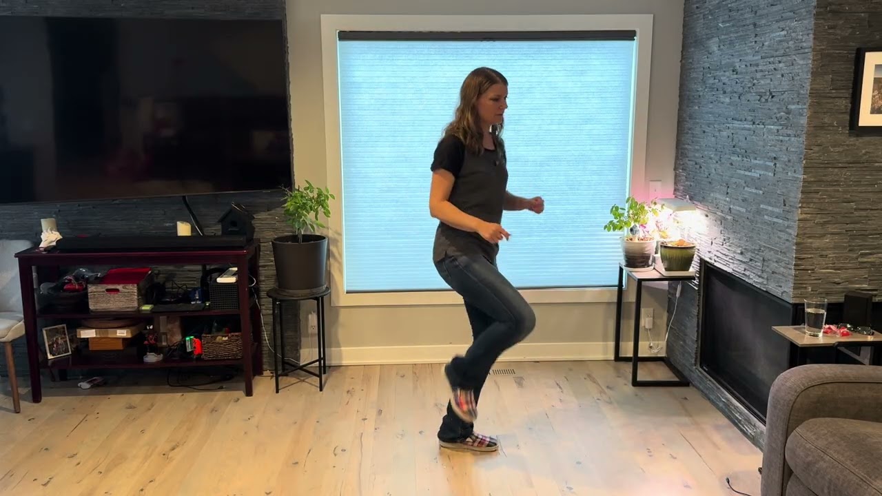 Walkthrough of Get Footloose line dance 