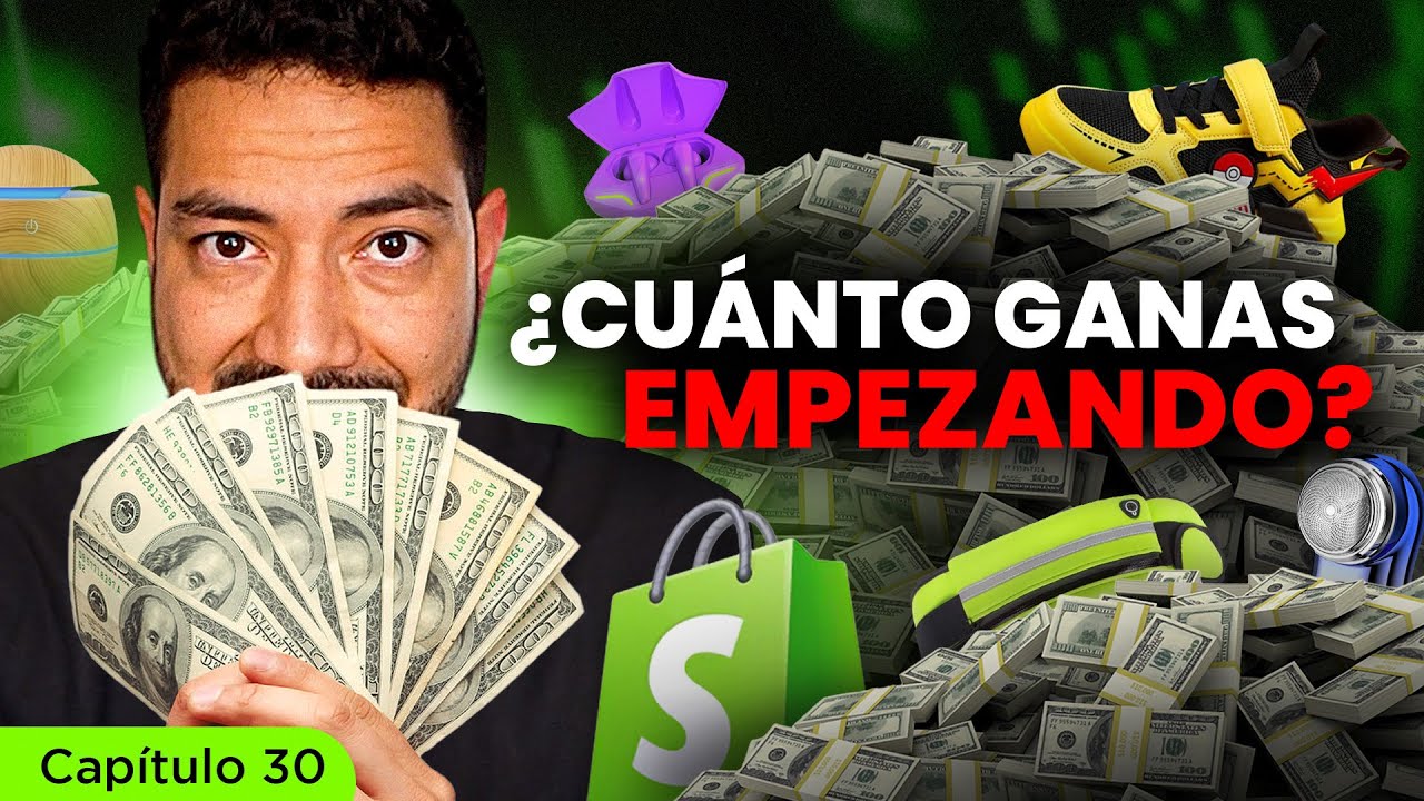 🤔 Capítulo 30 - Cuanto se PUEDE GANAR HACIENDO DROPSHIPPING si estas empezando