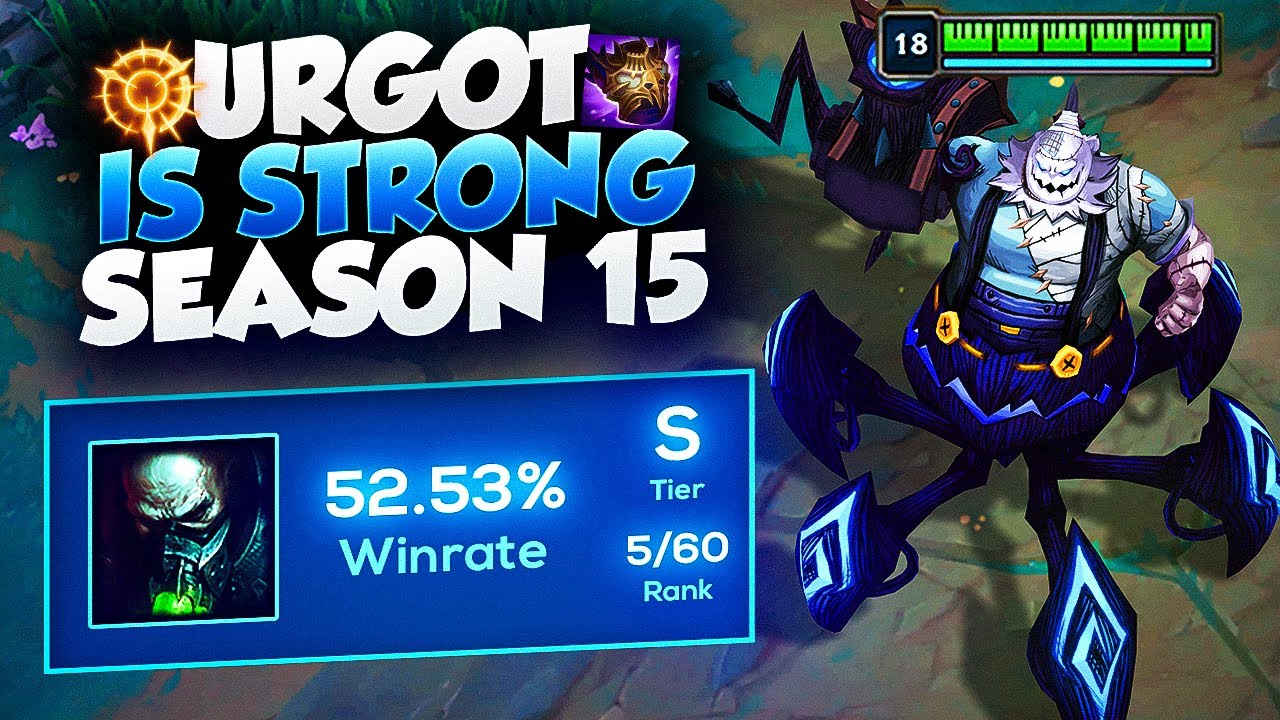 URGOT IS STRONG IN SEASON 15! | Eight Different Matchups in Diamond